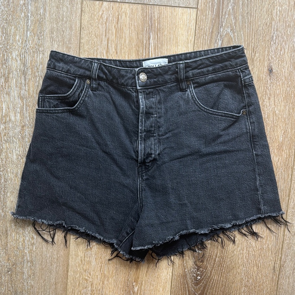 Rolla’s Woman Black Denim Shorts